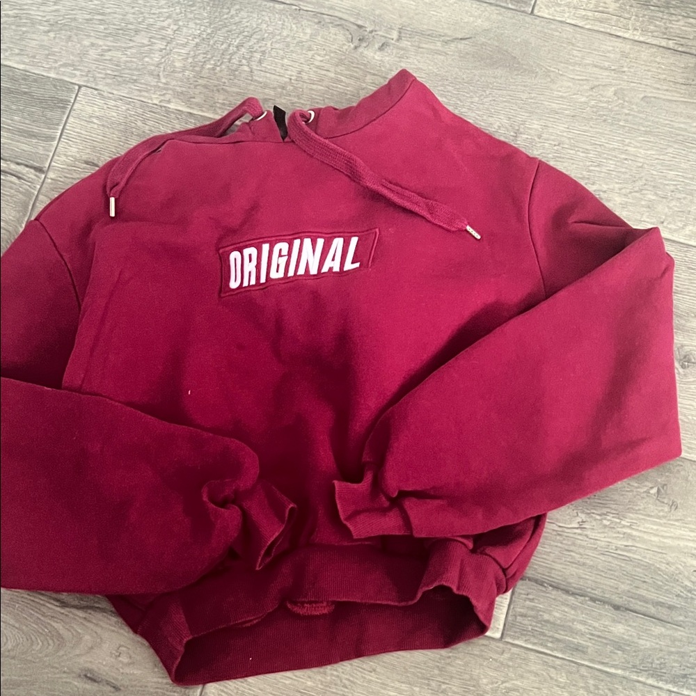 Divided Maroon 'Original' Sweatshirt